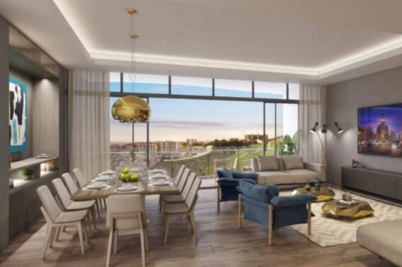 Condominium with cinema, pool, gym with spinning, golf course view, service room with bathroom, amenities for the whole family, pre-construc