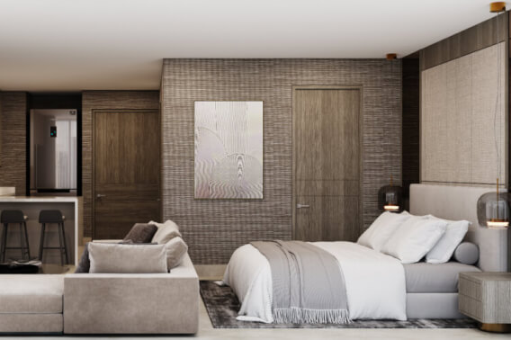 Apartment with private cinema, spa, and 40 more amenities for sale Mexico City