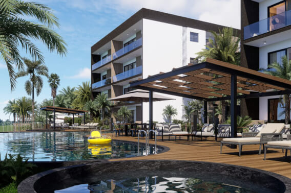 Condo with study for sale in Lagos del Sol, Canc&uacute;n