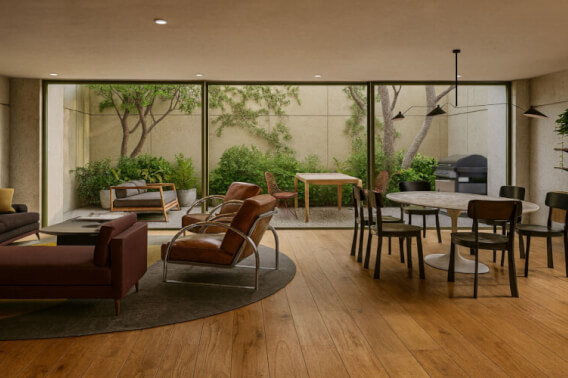 Condo with studio, garden view, coworking and roof garden, for sale