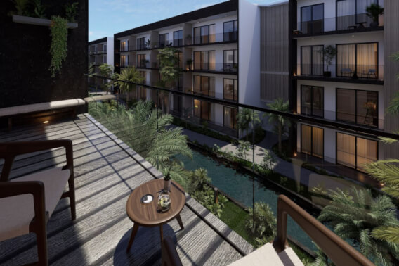 Condo with jacuzzi on the terrace for sale in Lagos del Sol, Canc&uacute;n