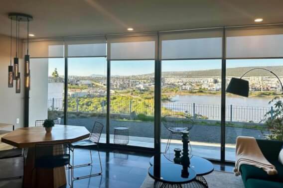 Apartment with garden, and private terrace, gym, indoor pool, for sale, Queretaro.