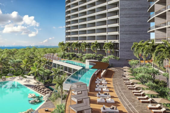 Apartment with garden and pool, Gym, pre-construction, for sale, Canc&uacute;n