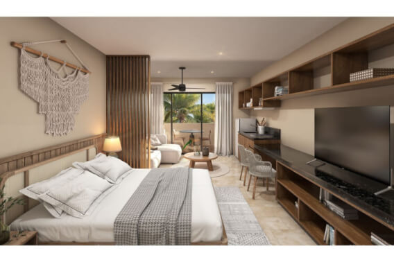 Departamento con mas de 15 amenidades pre-construccion en venta Playa del Carmen