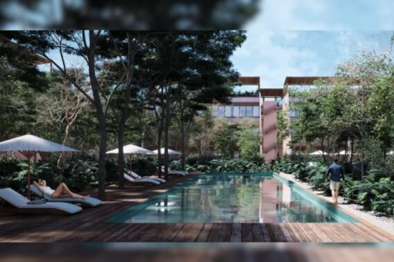Condo with plunge pool, private terrace, pool and gym, for sale, Zona Hotelera Norte, Cozumel