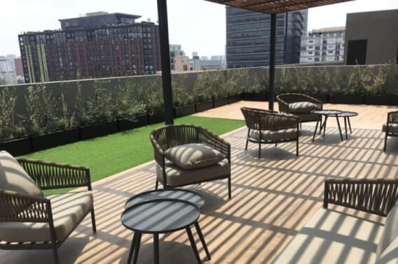 Apartment with rooftop and gym for sale in Miguel Hidalgo neighborhood, Mexico City