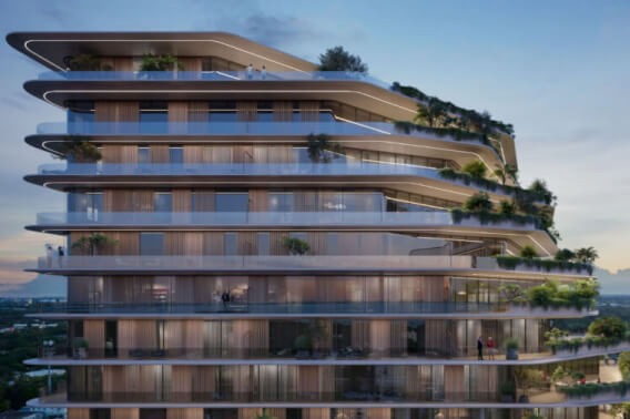 Apartment with spa, service room, pool, pre-sale, North Zone, M&eacute;rida.