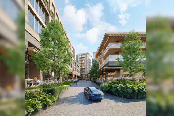 Condo with guest suites, private lounges, and coworking space, for sale