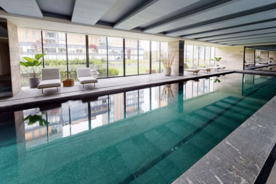 Apartment with high ceilings, pool, pet friendly, spa for sale, Bosque Real