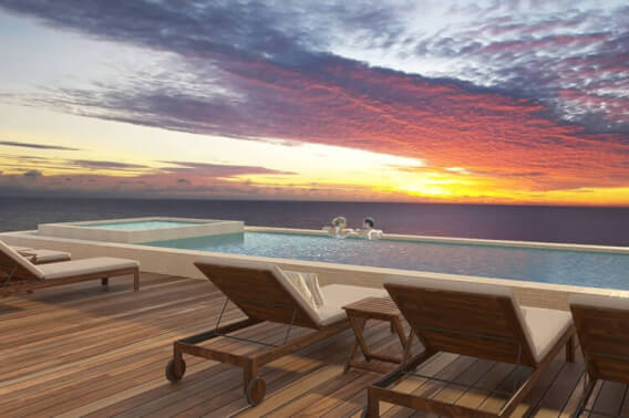 Condo with ocean view rooftop and pool, pre-construction for sale Cozumel