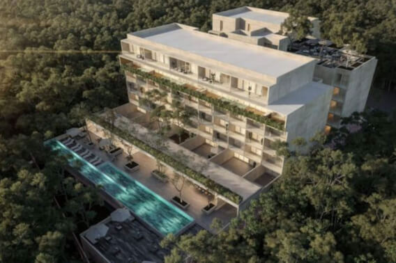 Apartment with terrace, Gym, common Pool, and Padel Court, North Zone, M&eacute;rida.