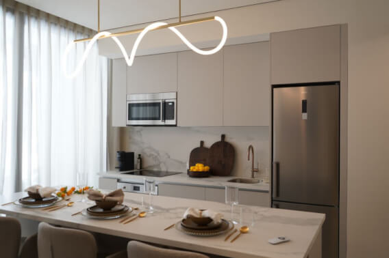 Condo with private terrace, gym, restaurant-bar, for sale