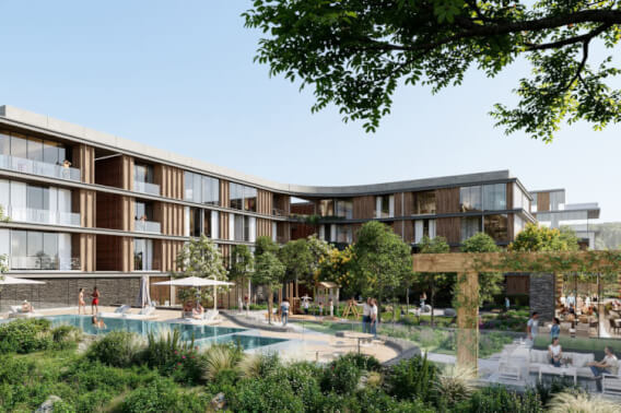 Condo with private terrace, swimming pool, and coworking spaces for sale