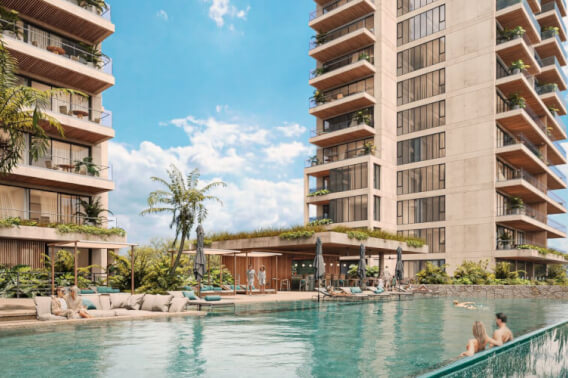 Condo with private terrace for sale, Parque Canc&uacute;n, Canc&uacute;n