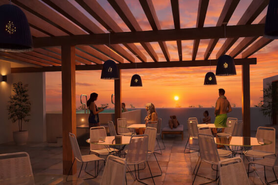 Condo with private terrace, Jacuzzi, coworking area, rooftop pool for sale