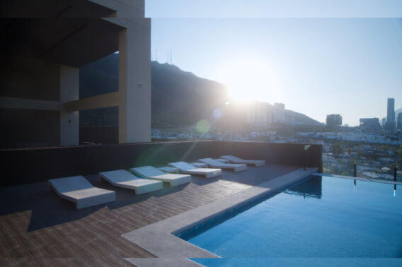 Condo with private terrace and panoramic views, for sale