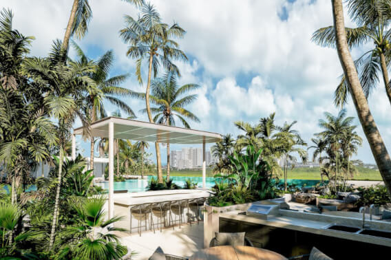 Condo with Private Terrace and Private Marina, Puerto Canc&uacute;n, Canc&uacute;n