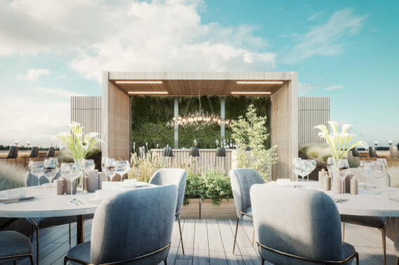 Condo with terrace, roofgarden, pre-construction, for sale,  Roma Norte, Mexico City