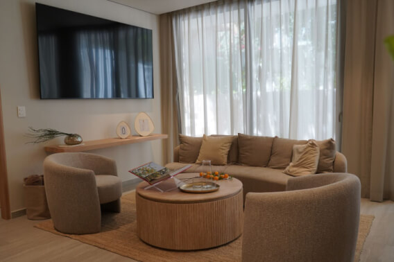 Apartment with balcony, wellness center, lounge area, for sale