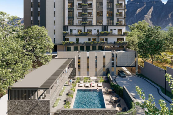 Condo with private terrace, BBQ area and exclusive amenities for sale