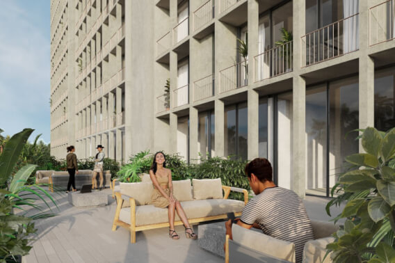 Condo with terrace and jacuzzi for sale, Zona Aeropuerto, Canc&uacute;n