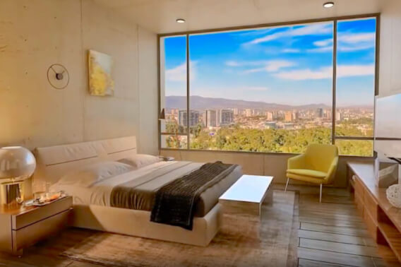 Condo with terrace and garden, 4 parking spaces, swimming pool with swimming lane, gym, playground, green areas, for sale in Santa Fe, Mexic