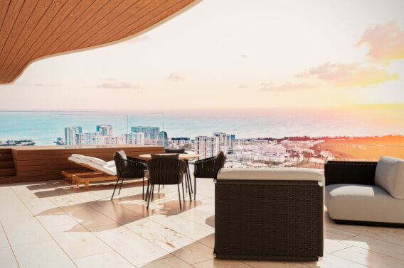 Condo with Terrace and Marina View, Puerto Canc&uacute;n, Canc&uacute;n