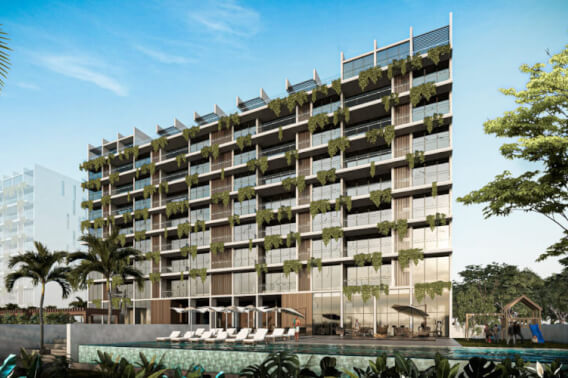 Apartment with terrace for sale, Zona aeropuerto, Canc&uacute;n.