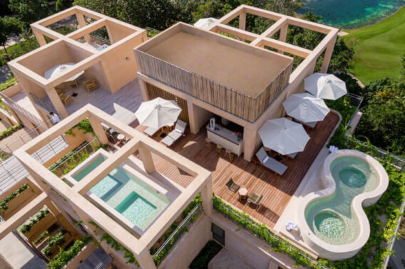 Golf-course view condo in The Village, for sale, Corasol, Playa del Carmen