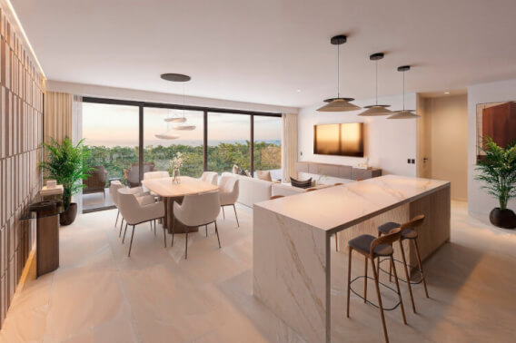 Ocean view condo for sale in Xcalacoco, Playa del Carmen