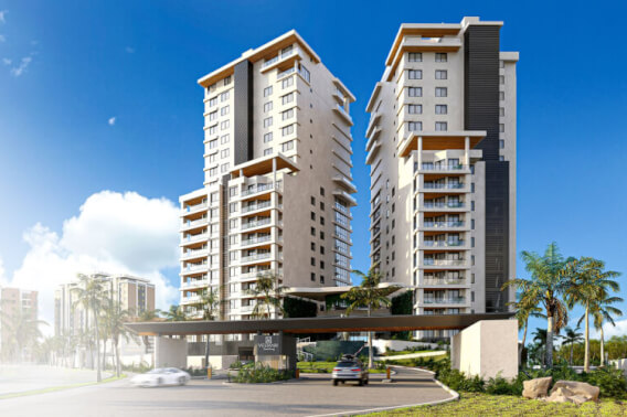 Departamento con vista al mar, muelle, golf, marina, en venta en Puerto Canc&uacute;n.