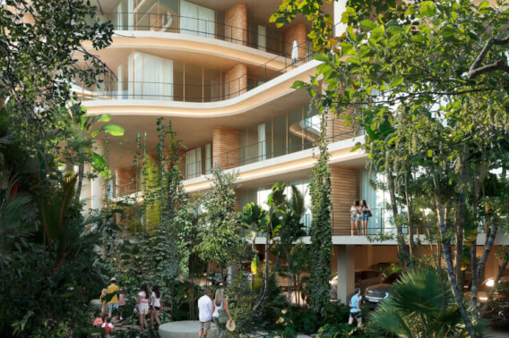 Apartment with Ocean View, Pre-Construction, Downtown Playa del Carmen