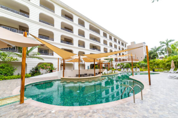 Two-Bedroom Condo for Sale in Palacio Huatulco Condominium, Tangolunda Hotel Zone, Huatulco, Oaxaca, Mexico.