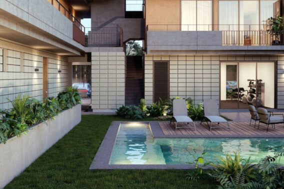 2-Bedroom Condo with Swimming Pool for Sale, Country Area