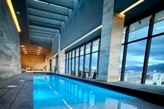 320 m2 apartment, green areas, clubhouse, cinema, spa, panoramic pool and more for sale in Interlomas