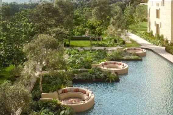 363 m2 condo, with private terrace, 7,000 m2 of green areas with amenities, cinema, spa, pool, jacuzzi, walk in closet, maid&amp;#39;s room, pre-con