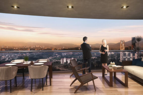 504 m2 apartment, with family room, service room with bathroom, with spa, kids club, dog park, coworking, gym, cigar room, event room, immed