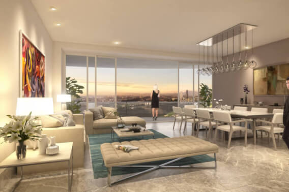 Immediate delivery apartment, with spa, kids club, dog park, coworking, gym, cigar room, event room, immediate delivery, sale in Bosque Real