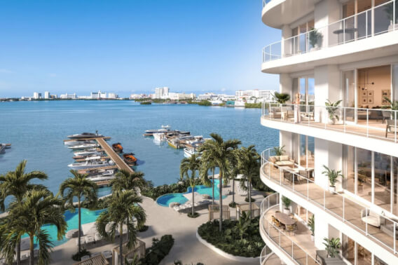 Luxury condo with studio and private marina for sale, Hotel Zone Canc&uacute;n