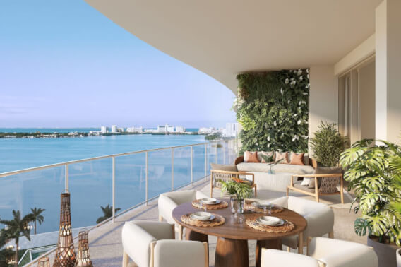 Luxury condo with studio and lagoon views for sale, Hotel Zone Canc&uacute;n