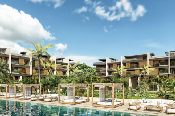 Luxury condo with terrace and private pool, for sale, Xcanat&uacute;n, M&eacute;rida.