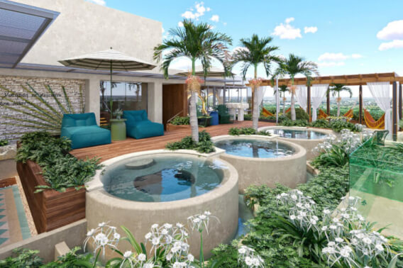 Luxury Apartment in Restored Casona with Amenities for Sale, Downtown M&eacute;rida