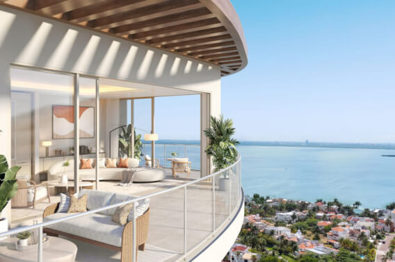Luxury corner condo with lagoon views for sale, Hotel Zone Canc&uacute;n