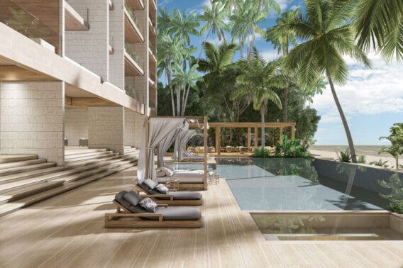 Luxury Beachfront Apartment for Sale, Chicxulub Puerto, Yucat&aacute;n