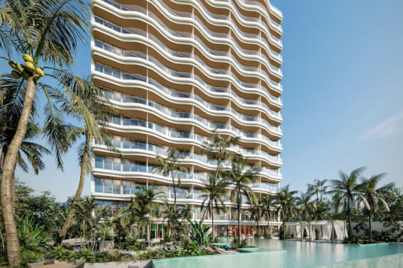 Departamento doble altura, con amenidades exclusivas, Puerto Canc&uacute;n, Canc&uacute;n