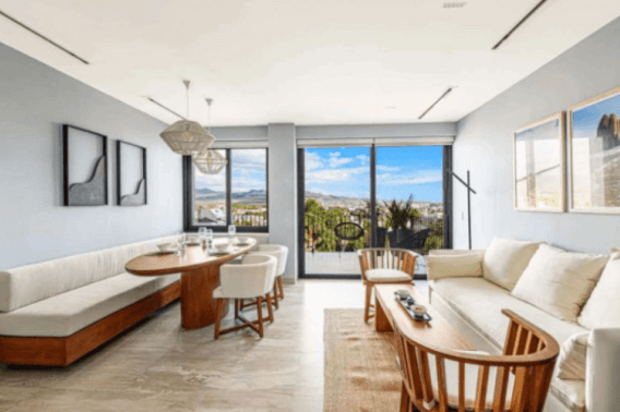 Double height condo, in golf course with beach club, double terrace, TV room, in Corasol, Playa del Carmen, pre-construction.