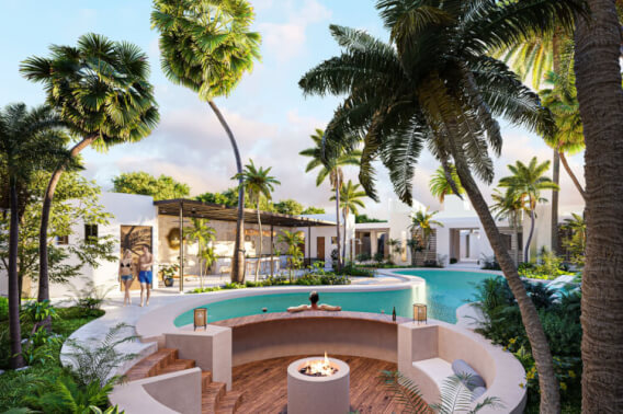 Two-Story apartment with rooftop for sale, Av. Pedro Joaqu&iacute;n Coldwell, Cozumel