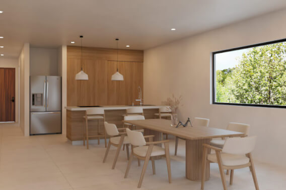 Condo for sale with private beach club access, padel court, pool and gym
