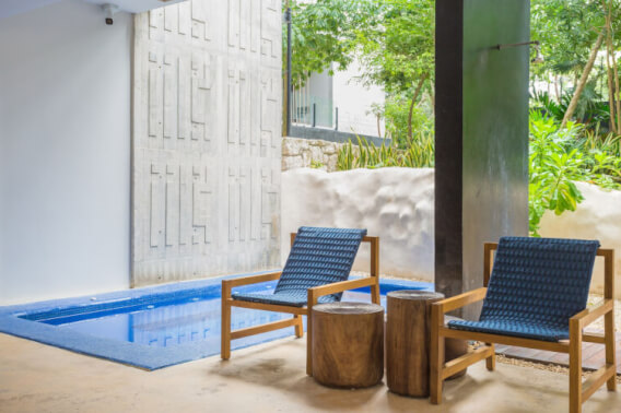 Condo for Sale with Private Pool, Lock-Off System, Downtown Tulum