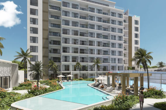 Condo for sale with private garden and luxury amenities &ndash; Ejido, Playa del Carmen